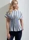 V1874 VOGUE Schnittmuster Peplum Bluse