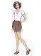 B6878 Butterick Schnittmuster Designer Hose Shorts