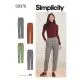 9376 Simplicity Schnittmuster Schlupfhose