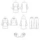 9456 Simplicity Schnittmuster oversized Hoodies Hose Booties