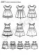 Simplicity Schnittmuster Kinderkleid 7486