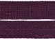 Rest: 2m Knicktresse aubergine