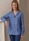 B6924 Butterick Schnittmuster Designer-Hemdbluse