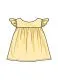 B6935 Butterick Schnittmuster Baby-Kombination