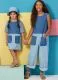 B6937 Butterick Schnittmuster Kinderkleid Kinderoverall