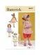 B6951 Butterick Schnittmuster Kleinkind-Kombination