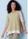 B6981 Butterick Schnittmuster Designer Shirt Top