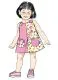 B7003 Butterick Schnittmuster Kinderkleid