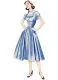 B7019 Butterick Retro Schnittmuster 50er-Jahre Kleid