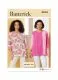 B7023 Butterick Schnittmuster Designer-Shirt