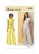 B7028 Butterick Schnittmuster Hosenanzug