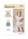 B7031 Butterick Schnittmuster Baby-Kombination