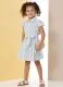 B7033 Butterick Schnittmuster Kinder-Hemdblusenkleid