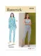 B7042 Butterick Schnittmuster Designerhose Palmer/Pletsch