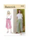 B7043 Butterick Schnittmuster Jerseyhose Sweathose