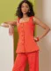 B7046 Butterick Schnittmuster Karree-Top Hose