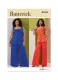 B7046 Butterick Schnittmuster Karree-Top Hose