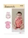 B7048 Butterick Schnittmuster Baby Body