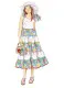 B7051 Butterick Schnittmuster Kinderkleid mit Hut