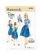 B7053 Butterick Schnittmuster Retro-Kombi 60er Jahre