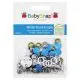 BabySnap Jersey-Druckknöpfe Metall blau 10mm