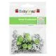 BabySnap Jersey-Druckknöpfe Metall apfelgrün 10mm