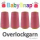 Babysnap Overlockgarn altrose 4x2700m
