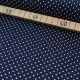 50cm Baumwollstoff MIX-IT DOTS navy