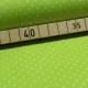 50cm Baumwollstoff Popeline MIX-IT DOTS lime