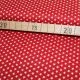 50cm Baumwollstoff MIX-IT STARS rot