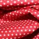 50cm Baumwollstoff MIX-IT STARS rot