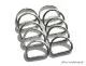 D-Ring 25mm silber 10er-Pack