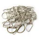 KONVOLUT D-Ringe Halbringe 40mm 64 Stück