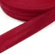 22m elastisches Einfaßband burgundy