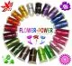 Maschinenstickgarn Set FLOWER POWER RAYON 20x1000m