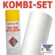 Kombi-Set: Gunold KK100 Sprühkleber + Stiffy 1640 Stickvlies