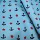 50cm Interlock-Jersey Anker blau by Poppy Fabrics