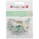 BabySnap Jersey-Ringdruckknöpfe mint