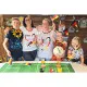 Swafing Jersey Panelstoff Fussball hellgrau-meliert 85x150cm