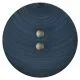 Knopf mit Streifen 54mm rund dunkelblau