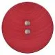 Knopf mit Streifen 54mm rund rot