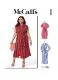 M8286 McCalls Schnittmuster Hemdblusen-Wickelkleid