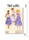 M8306 McCalls Schnittmuster Vintage Rock Top 80er-Jahre