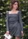 M8436 McCalls Schnittmuster Designer Jerseykleid