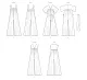 M8457 McCalls Schnittmuster Jumpsuit Overall