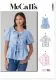 M8557 McCalls Schnittmuster Blusen Top EASY!