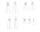 M8596 McCalls Schnittmuster Vintage Kleid Jumpsuit EASY!