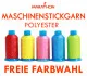Maschinenstickgarn Polyester 1000m - freie Farbwahl!