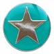 KONVOLUT Metallknopf emailliert mit Stern 20mm