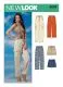 N6055 NewLook Schnittmuster Hose Shorts 32-42